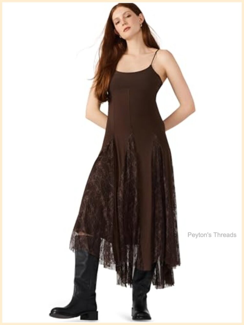 Steve Madden Vita A-Line Midi Dress Sleeveless Boat Neck Backless